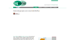 Desktop Screenshot of bigsisteruk.com