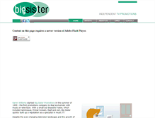 Tablet Screenshot of bigsisteruk.com